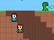 Игра McBros Pixelcraft онлайн