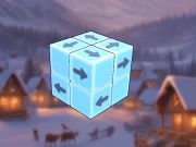 Игра Разглобете кубчето дървена в 3D!  онлайн