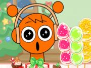 Игра Sprunki Mukbang Candy Fruit онлайн