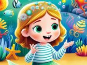 Игра Пъзел на мозайката: Под вода  онлайн