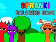 Игра Книга за оцветяване на Sprunki  онлайн