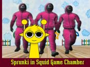 Игра Sprunki в камера за игра на калмари  онлайн