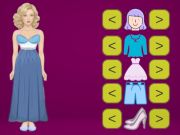 Игра Облечете модата на играта  онлайн