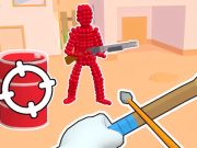 Игра Stickman Archer: Стрелба със стрелки в Reds  онлайн