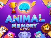 Игра Съвпадение на паметта на животните  онлайн