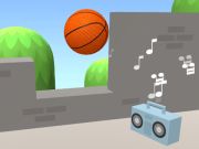 Игра Bounce Dunk Basketball  онлайн