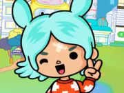 Игра Пъзел на мозайката: Toca Boca World  онлайн
