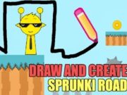 Игра Начертайте и създайте Sprunki Road  онлайн