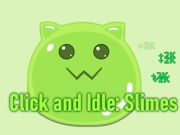 Игра Щракнете и празен ход: Slimes  онлайн
