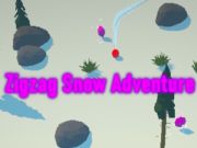 Игра Zigzag Snow Adventure  онлайн