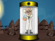 Игра Спасете по -възрастния служител по научните изследвания  онлайн