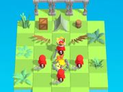 Игра Клетъчна битка за замъци войни  онлайн