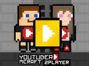 Игра YouTuber Minecraft 2 играч  онлайн