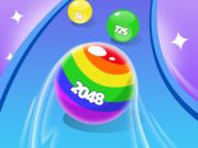 Игра 2048 пуснете великолепни топки  онлайн