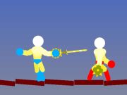Игра Ragdoll Hit Stickman  онлайн