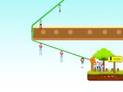 Игра Zipline хора спасяват  онлайн