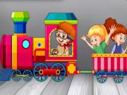 Игра Избягайте от влаковата стая  онлайн