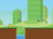 Игра Скачащо жаба приключение  онлайн