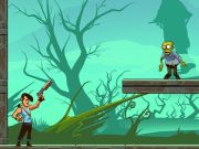 Игра Отскок стрелец онлайн Игра Отскок стрелец онлайн