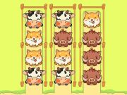 Игра Животни сортират сладък пъзел за игра  онлайн