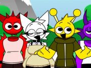 Игра Sprunki завзема човешкото ново  онлайн