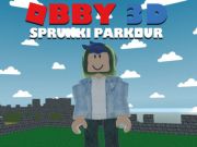 Игра Obby 3D Sprunki Parkour  онлайн