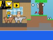 Игра Бебе noob срещу baby obby horse  онлайн