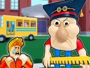 Игра Бягство от училище: Адски учител!  онлайн
