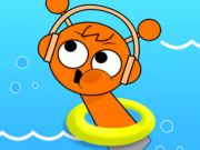 Игра Пъзел на мозайката: Sprunki плуване  онлайн