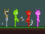 Игра Sprunki Sandbox: режим на детска площадка Ragdoll  онлайн