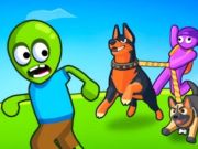 Игра Кучета срещу извънземни  онлайн