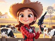 Игра Намерете разликите: крави ферма  онлайн