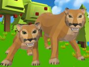 Игра Cougar Simulator: Големи котки  онлайн