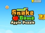 Игра Пъзел на змията Apple Game  онлайн