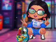 Игра Стилно хип -хоп момиче  онлайн