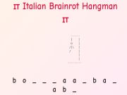 Игра Италиански палач на Brainrot!  онлайн