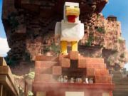 Игра Пиле на Minecraft Lava  онлайн