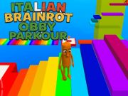 Игра Италиански Brainrot Obby Parkour  онлайн