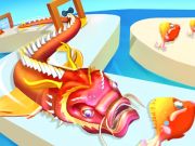 Игра Еволюция на рибата 3d  онлайн