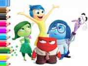 Игра Книга за оцветяване: Inside Out  онлайн