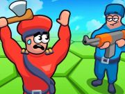Игра Плочки Hex World: Red vs Blue  онлайн