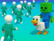 Игра Пилешки жокей: червена светлина, зелена светлина  онлайн