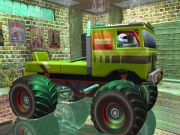 Игра Реалистичен симулатор на чудовищно камион офроуд  онлайн