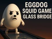 Игра Ovipos в играта в калмарите: Стъклен мост онлайн Игра Ovipos в играта в калмарите: Стъклен мост онлайн