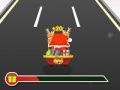 Игра Луд състезател на Дядо Коледа  онлайн