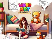 Игра Изкуството на думата: Цветна книга-глава онлайн