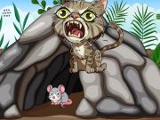 Игра Плъх: Голямо бягство от котката онлайн