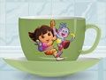 Игра Дизайн Dora Coffee Cup  онлайн