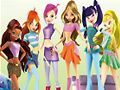 Игра Колекция от пъзели на Winx Club  онлайн