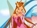 Игра Winx Club: Flora Dressup  онлайн